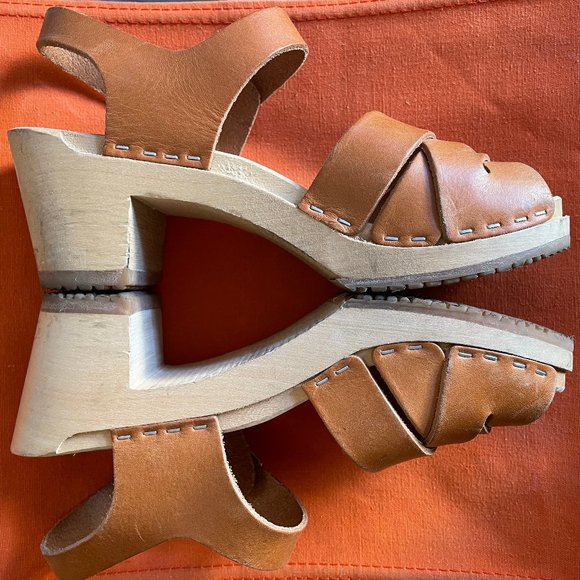 SOLD // Sandgrens Rio Grande Nude Sandal - High - Picture 5 of 8